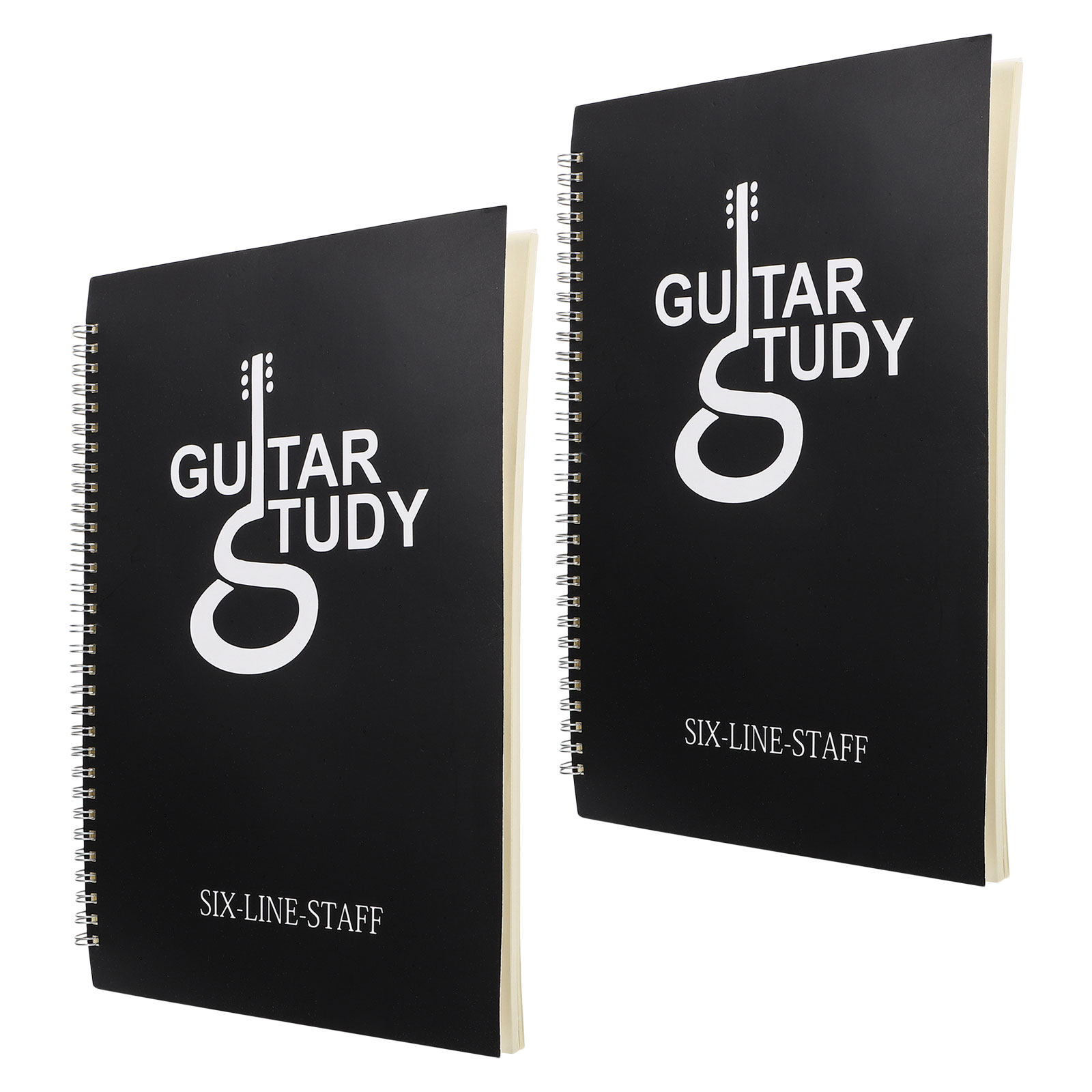 Blank Sheet Music Notebook - 2Pcs Guitar Manuscript Notebook 6 String