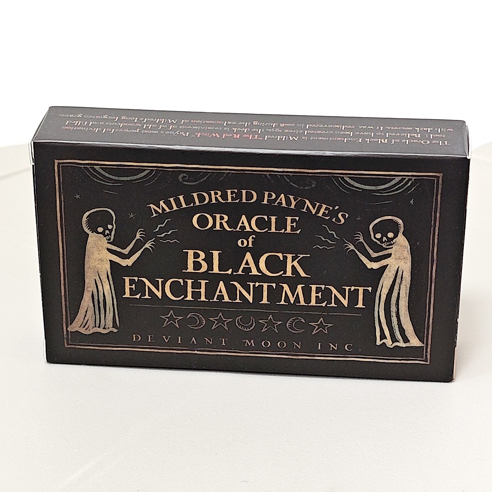Tarot Deck With Guidebook - Mildred Payne's Oracle of Black Enchantment
