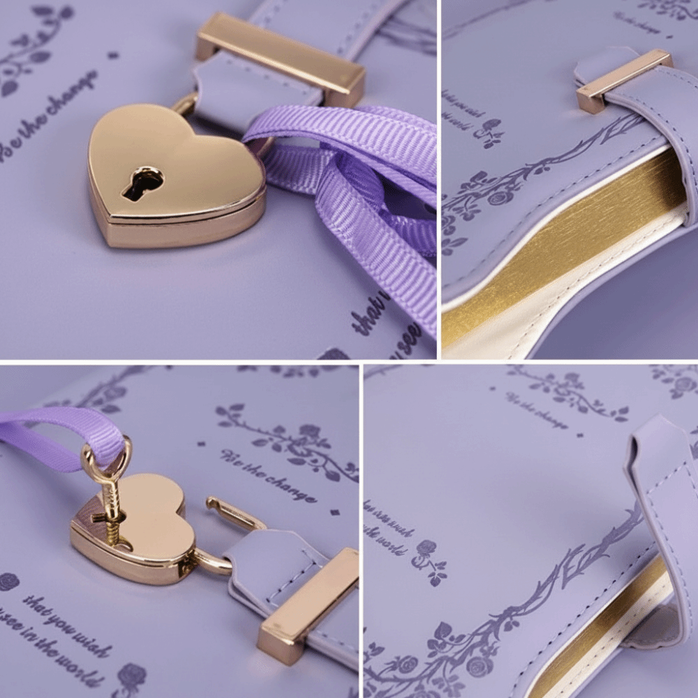Privacy B6 Love Lock Keys Note - Vintage Leather Journal Notebook review and price