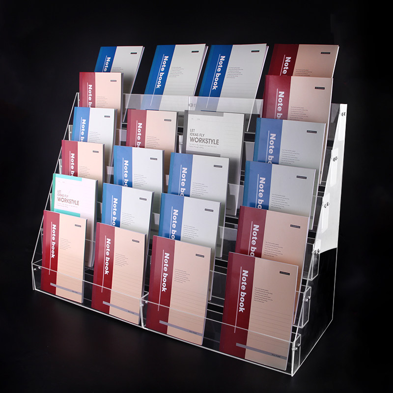 Stepped Clear Acrylic Notebook - Clear Acrylic Book Stand Holder review and price