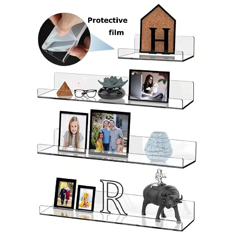 2pc Clear Acrylic Storage Rack - Clear Acrylic Book Stand Holder review and price