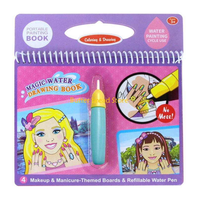 W89C Magical Water Drawing Pad - Reusable Water Magic Coloring Book review and price