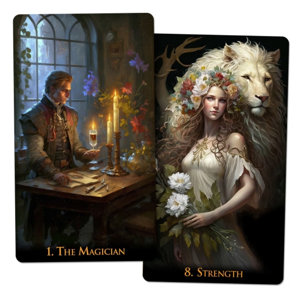 12*7cm Weird World Tarot 78 Ca - Tarot Deck With Guidebook review and price