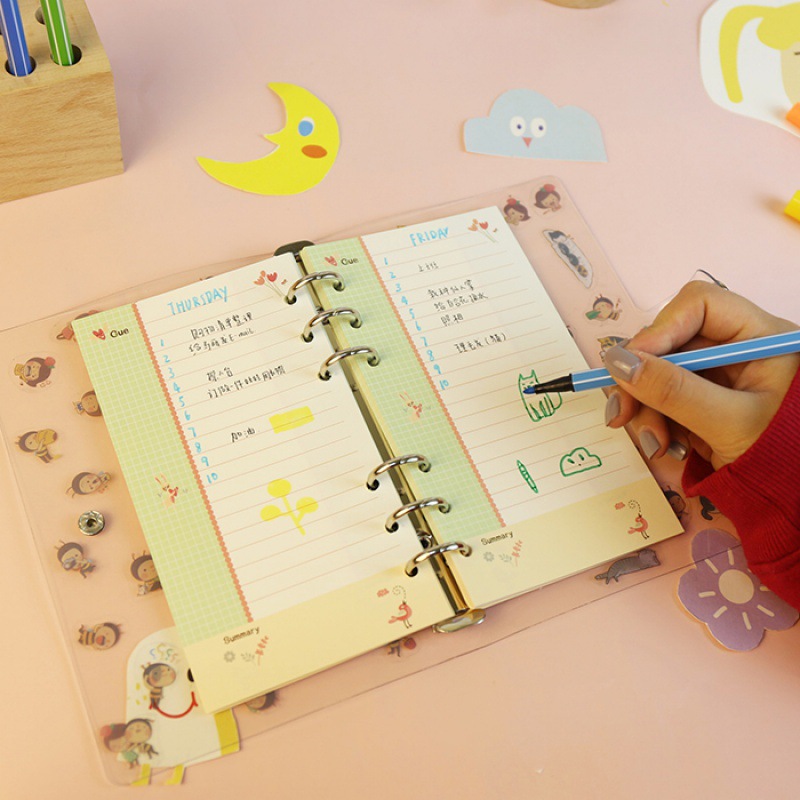 Kawayi A5 A6 Loose Leaf Notebo - A5 Spiral Dotted Grid Notebook review and price