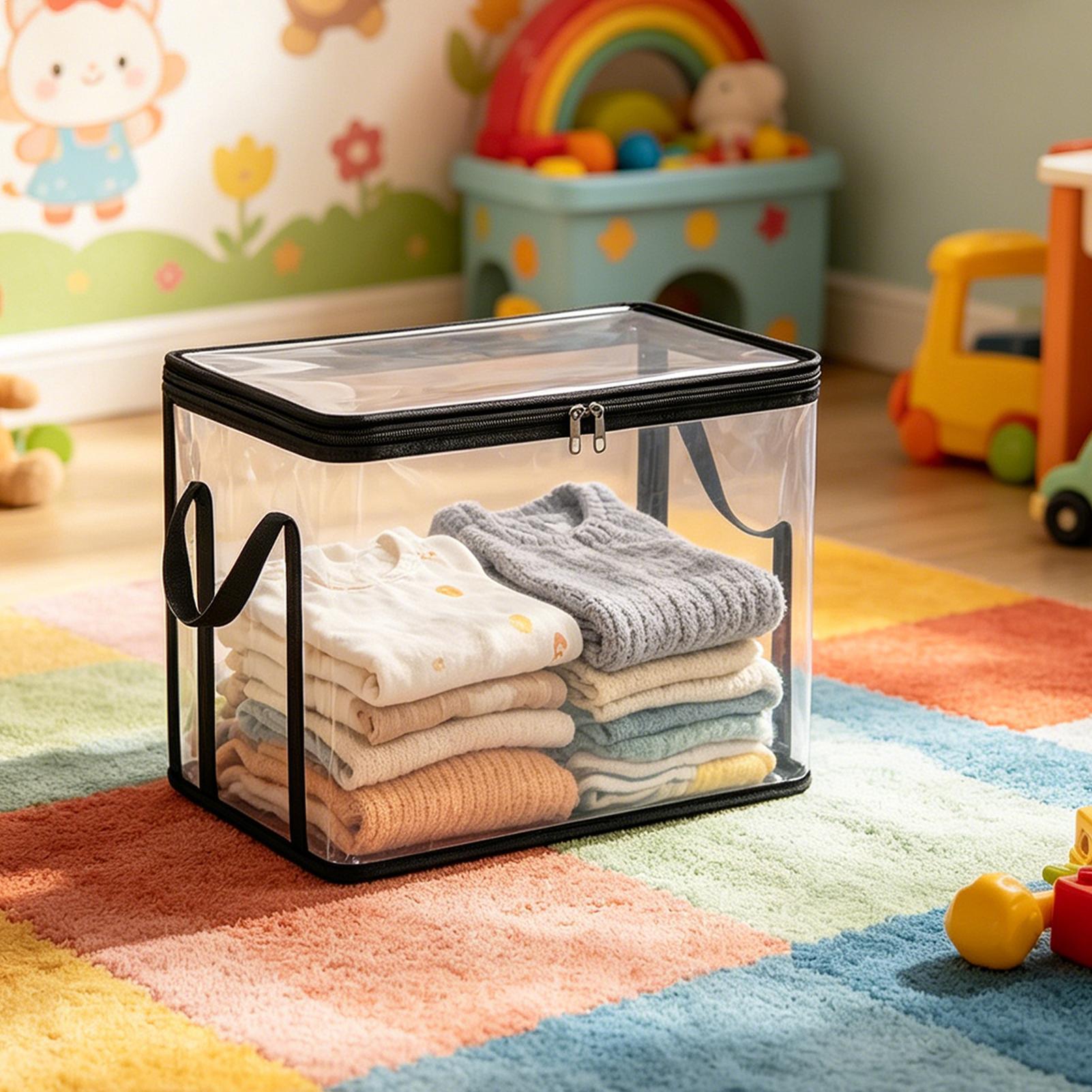 Toy Storage Bag Transparent Or - Books review and price