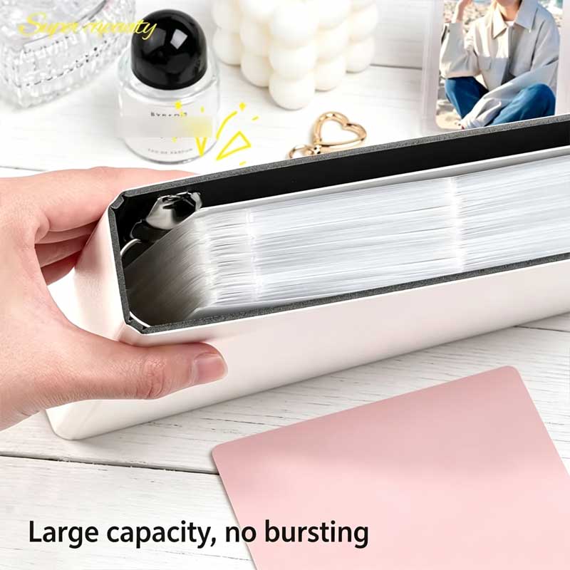 7 8 Slots Wide A5 D Ring Binde - Kpop Photo Card Binder 3 Inch review and price