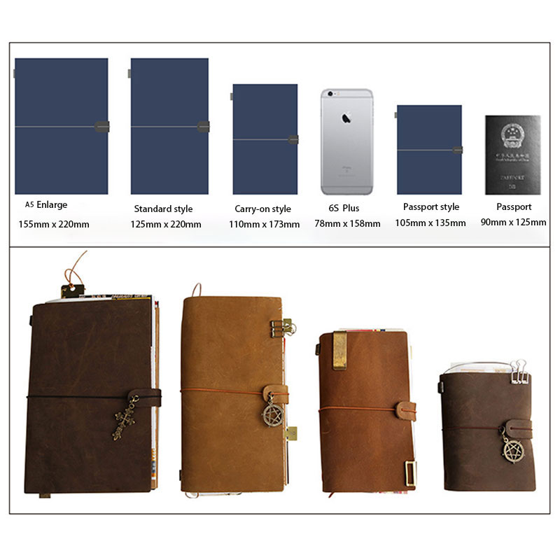 Defective Retro Leather Cover  - Vintage Leather Journal Notebook review and price