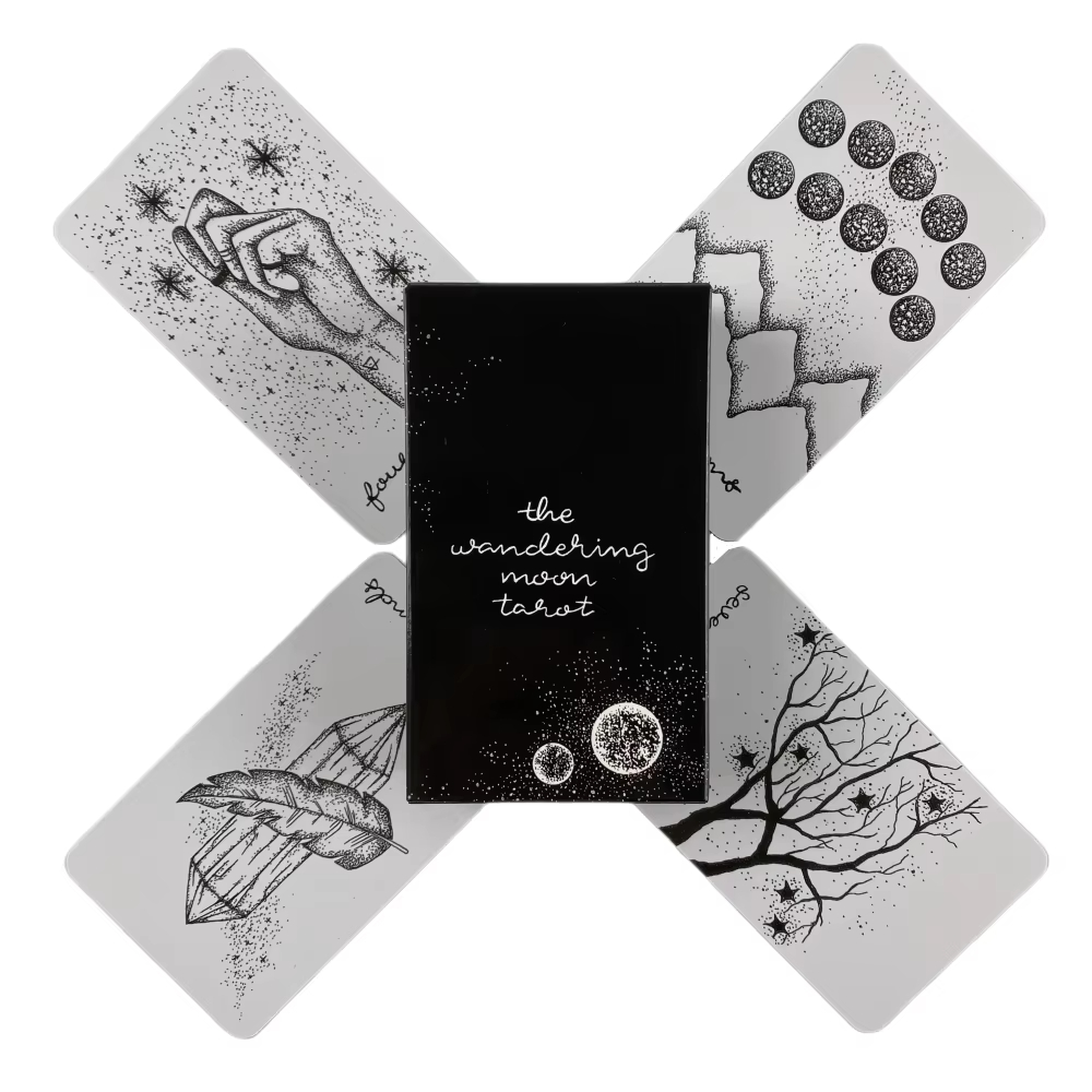 The Wandering Moon Tarot Decks - Tarot Deck With Guidebook review and price