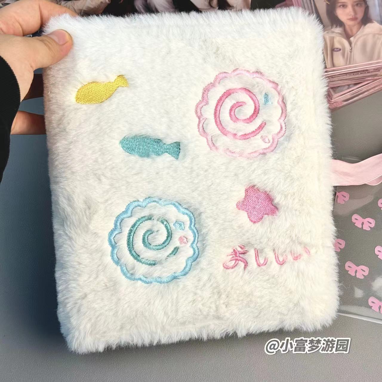 Cute Plush Fish Card Book A5 B - Kpop Photo Card Binder 3 Inch review and price