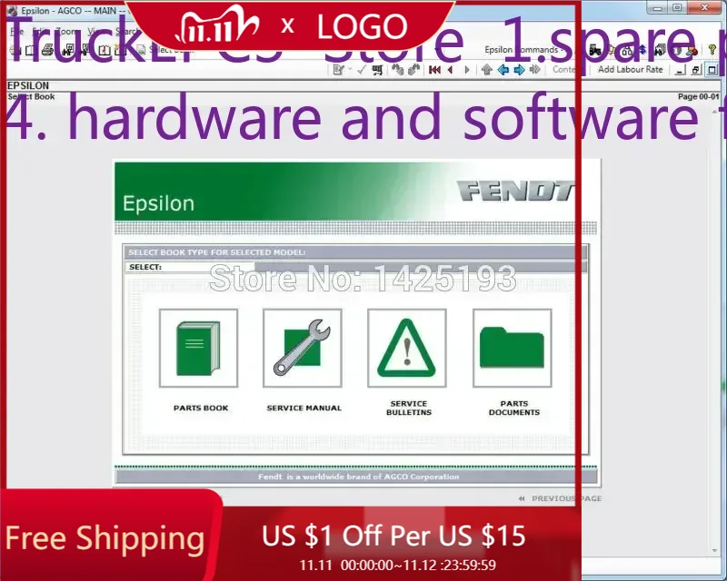 TruckEPC3 FENDT Spare Parts Bo - Books review and price