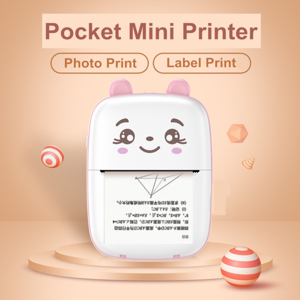 Mini Portable Pocket Inkless T - Mini Pocket Thermal Printer Paper Roll review and price