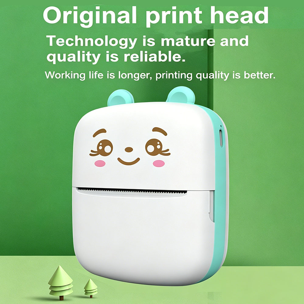 Mini Portable Pocket Inkless T - Mini Pocket Thermal Printer Paper Roll review and price