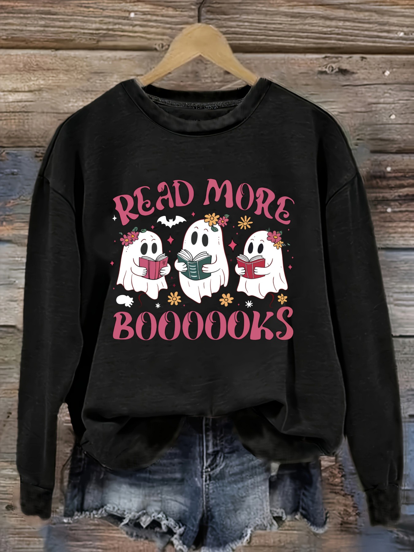 Women's Casual Long Sleeve Cre - Books review and price