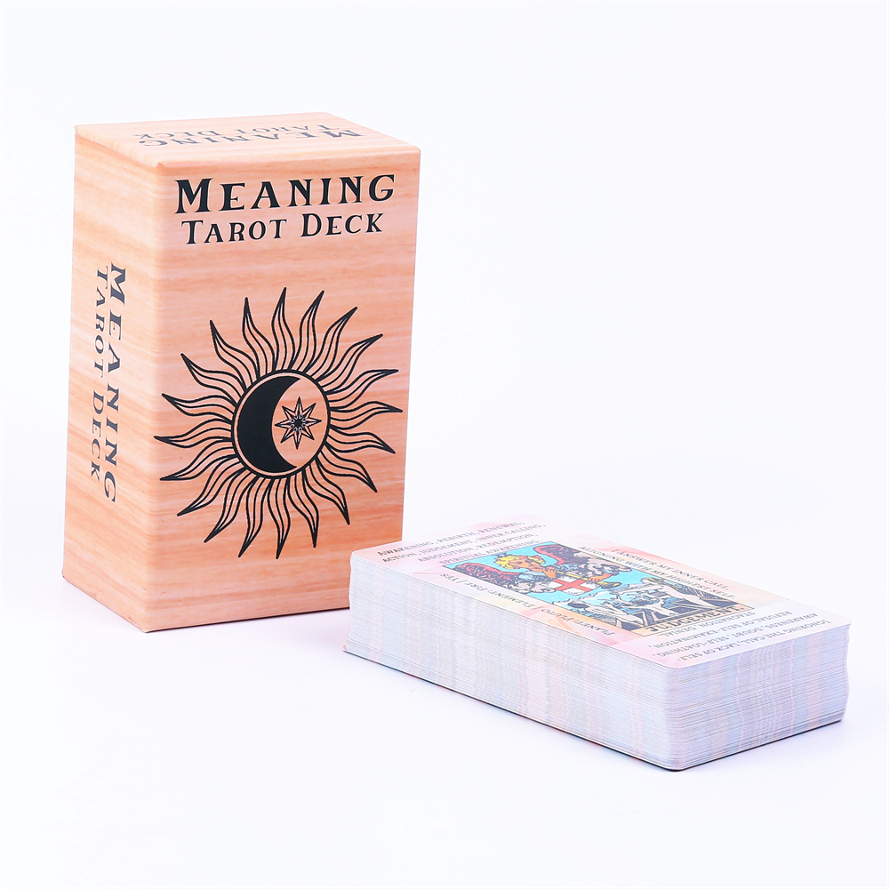 12*7cm Meaning Tarot Deck In S - Tarot Deck With Guidebook review and price