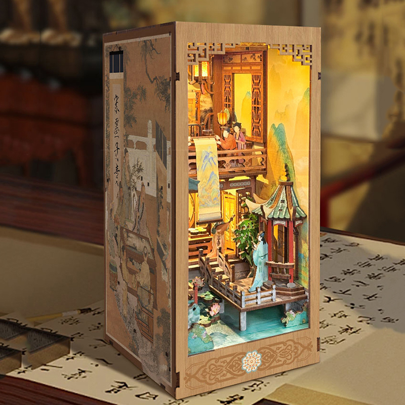 DIY Wooden Book Nook Shelf Ins - Diy Wooden Book Nook Kit Shelf Insert review and price