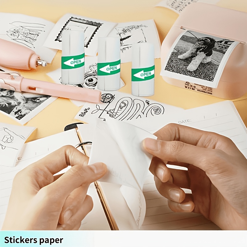 13 Rolls 57x25mm Mini Thermal  - Mini Pocket Thermal Printer Paper Roll review and price