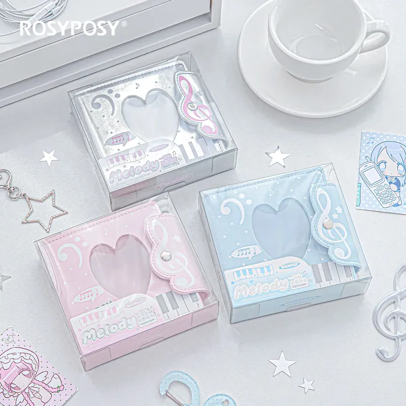 New Rosyposy Photocard Binder  - Blank Sheet Music Notebook review and price