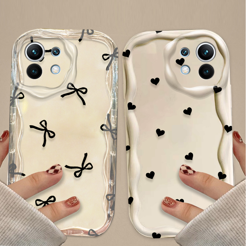 Black Bowknot love Heart Case  - Magazines review and price