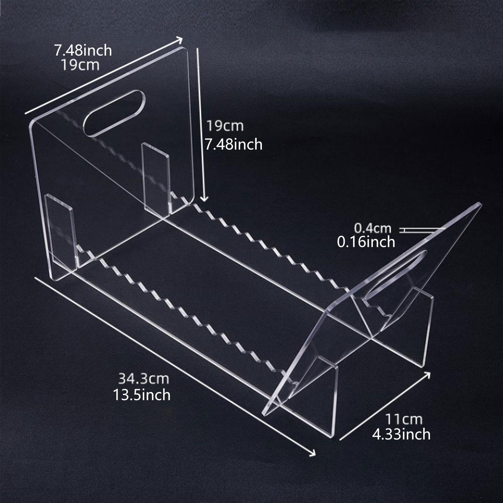 Acrylic Vinyl Record Holder,Re - Clear Acrylic Book Stand Holder review and price