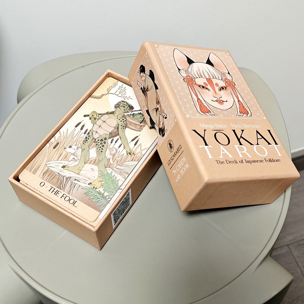 Yokai Tarot Cards 78Pcs Japane - Tarot Deck With Guidebook review and price